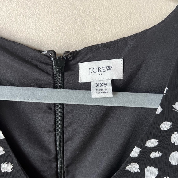 J.Crew Factory Crinkle V Neck Midi Dress XXS size 2 - Picture 7 of 11